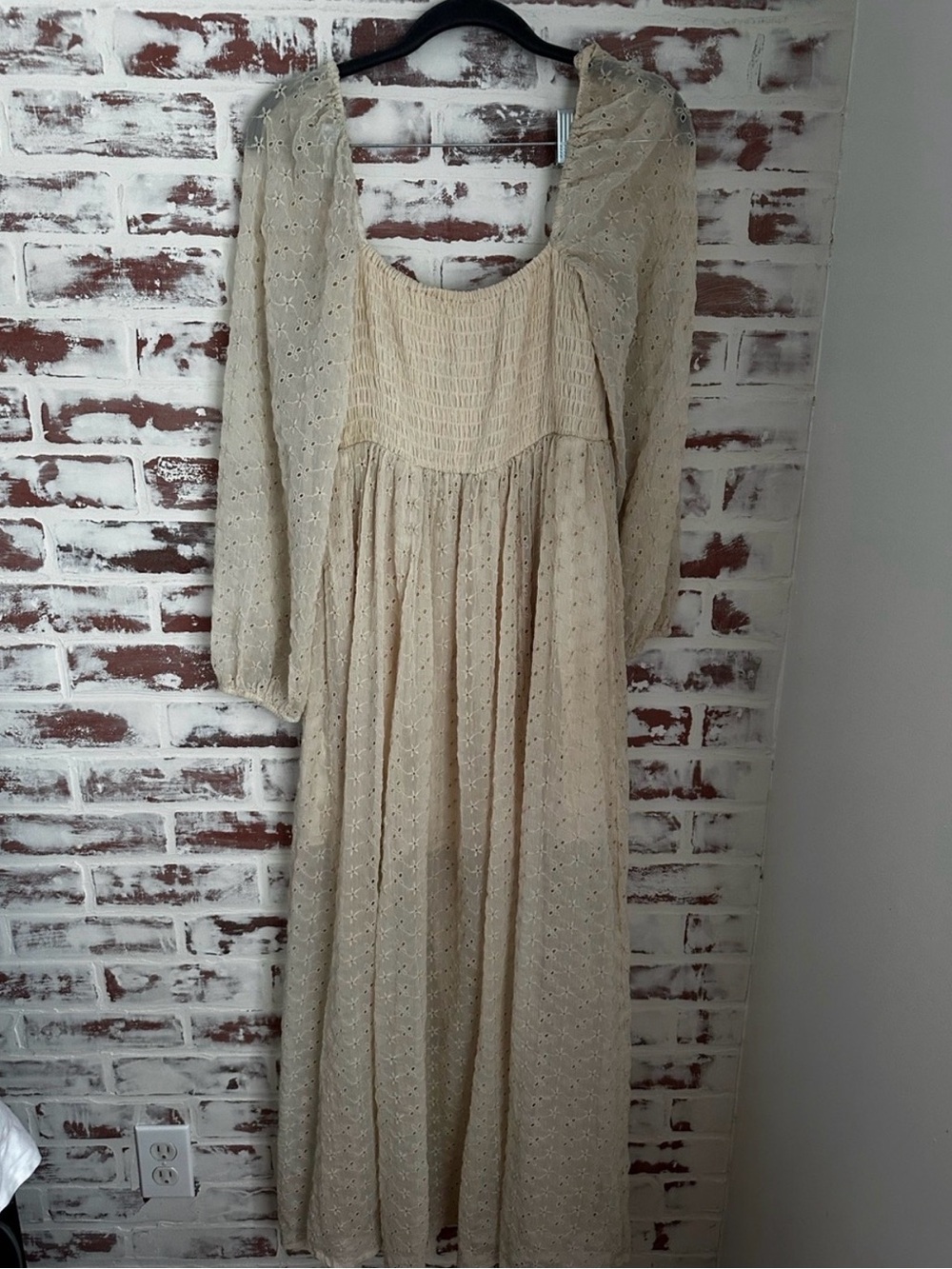 Free People Malina Maxi Dress in Ivory - Picture 5 of 7